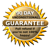 90 Day Guarantee Seal